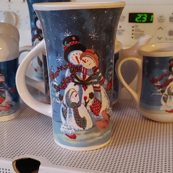 Winter tea set - Picture 4 of 7